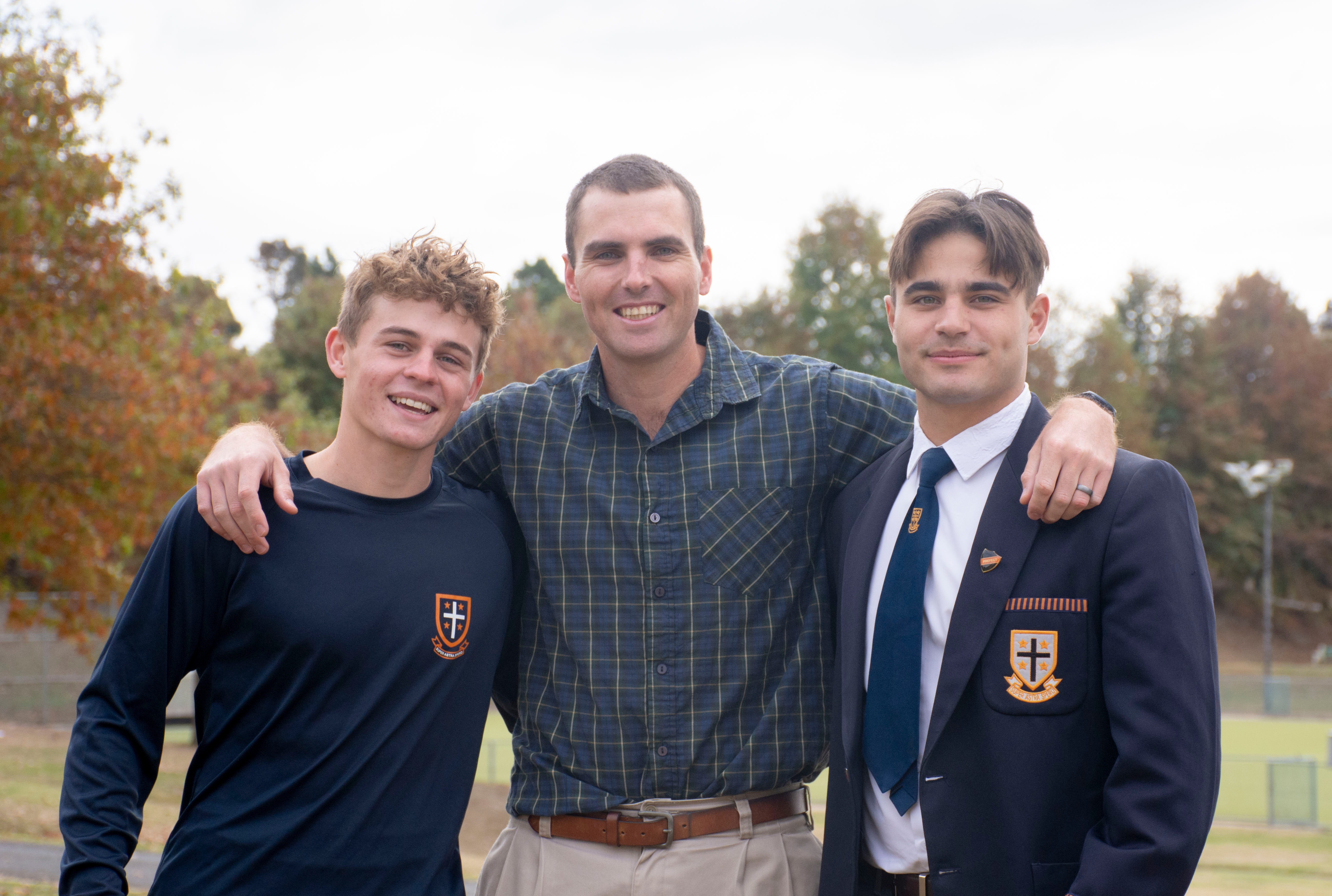 Treverton College: Travers Pellew, Kai Broom & Jarred van Alphen