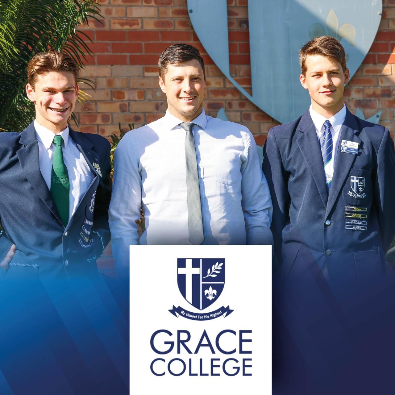 Grace College: Jason Fair, Joshua Klopper and Wian Oelofsen .