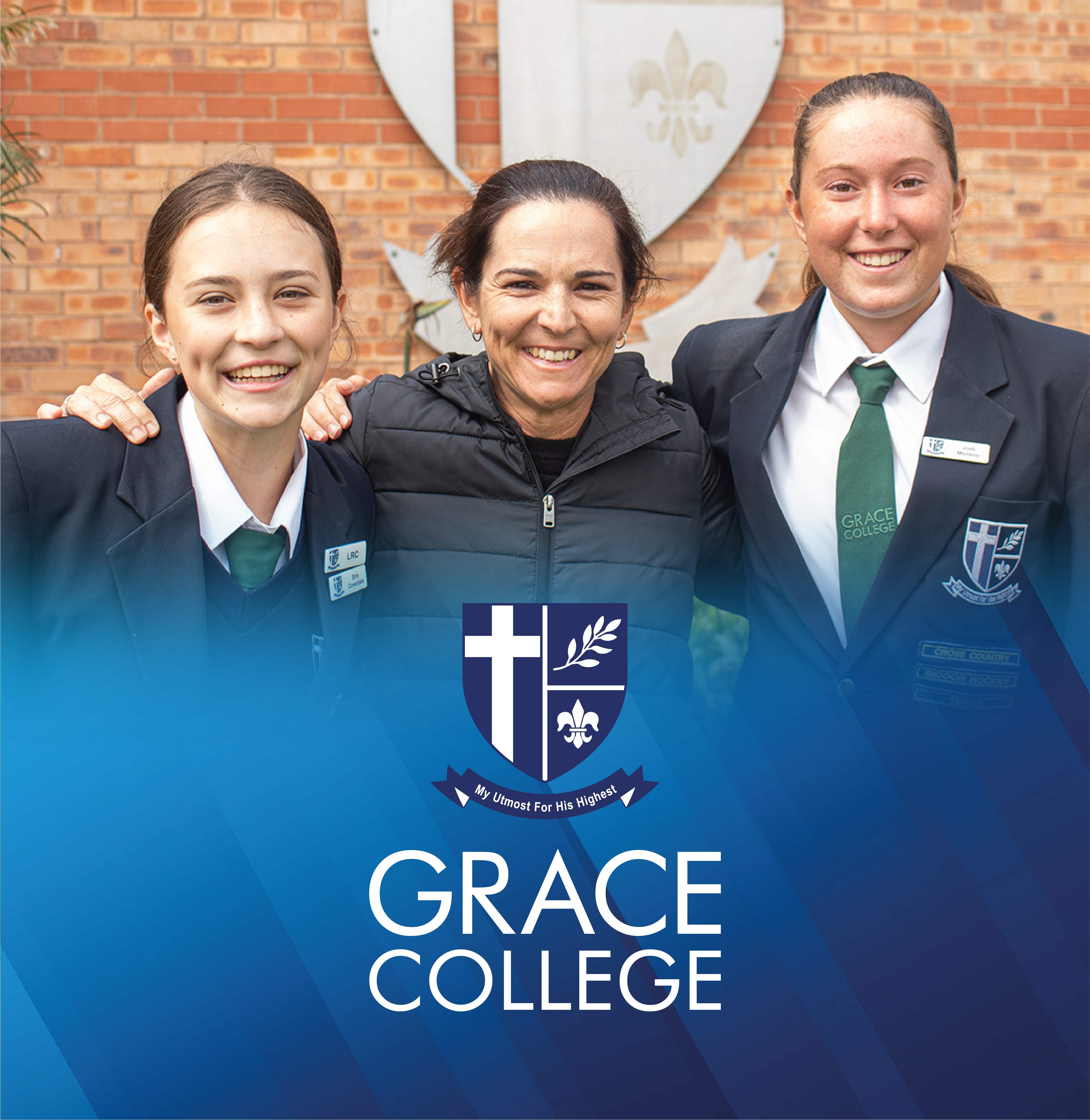Grace College: Faye Coverdale, Erin Coverdale, Jodi Moreno